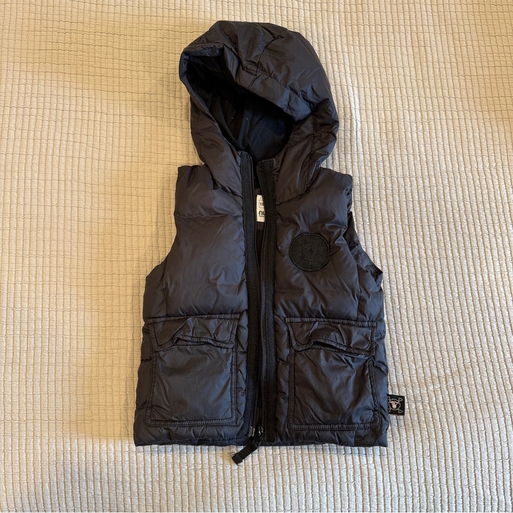 Nununu Baby/Kids Black Puffer Vest - 18-24 months